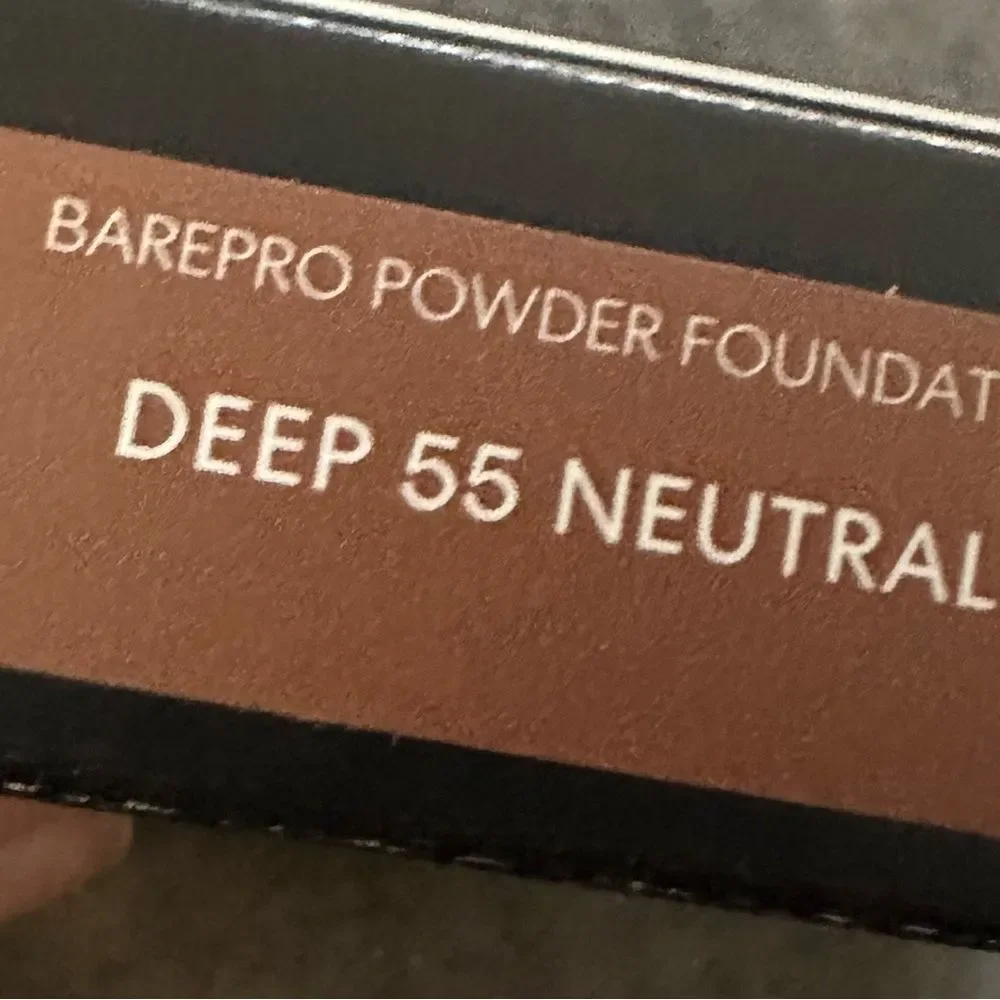 bareMinerals BarePro skin perfecting powder foundation deep neutral 55